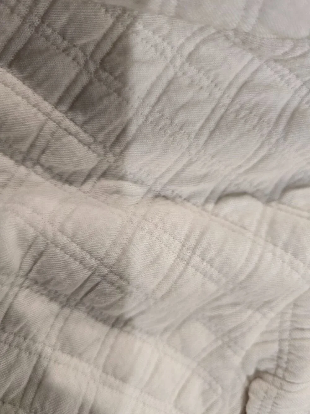 J Crew Mock Neck quilted texture Sweater XL